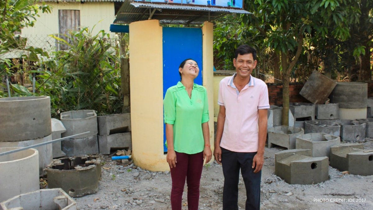 The #Cambodia Rural Sanitation Development Impact Bond, the world's first for #WASH, accelerated the end of the high rates of open defecation in the country and increased basic sanitation coverage. Find more of the Activity’s results here: globalwaters.org/HowWeWork/Acti…