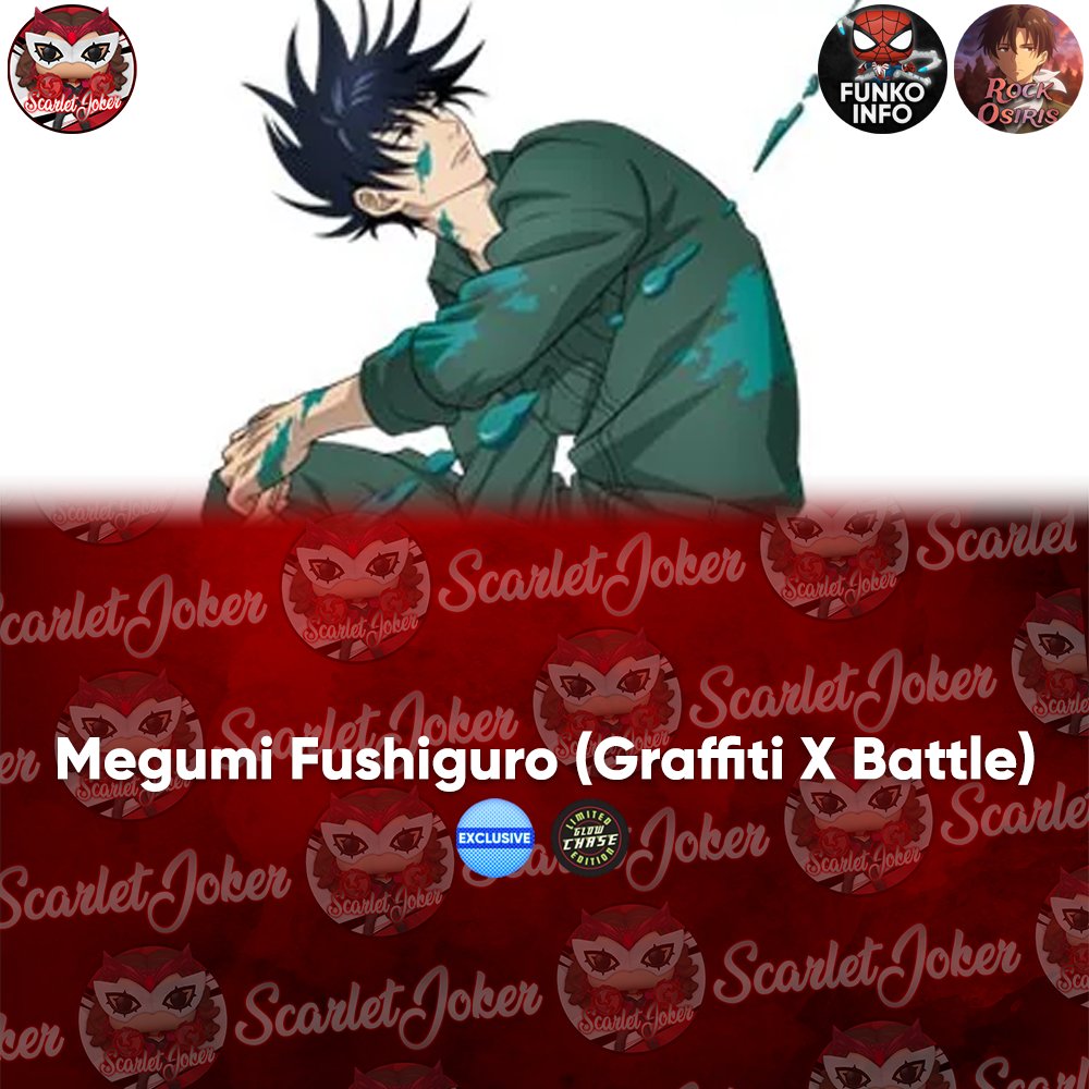 Coming Soon - Jujutsu Kaisen Megumi Graffiti Exclusive with Glow Chase! AS ALWAYS, THIS IS EARLY INFORMATION AND THINGS MAY CHANGE! NOTHING IS OFFICIAL UNTIL CONFIRMED! #Funko #FunkoPop #JujutsuKaisen #JJK