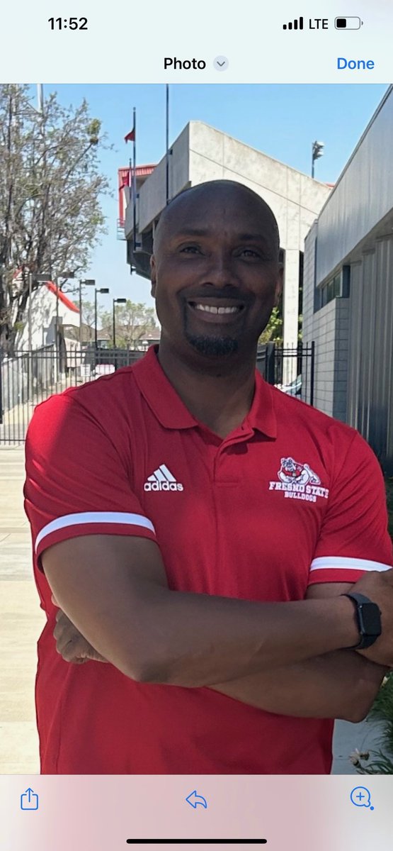 Congrats to my good friend Ray Barefield now an assistant Coach at Fresno State. Amazing human being, hard worker, great success in High School ranks and will do a fantastic job at Fresno State. Much respect…