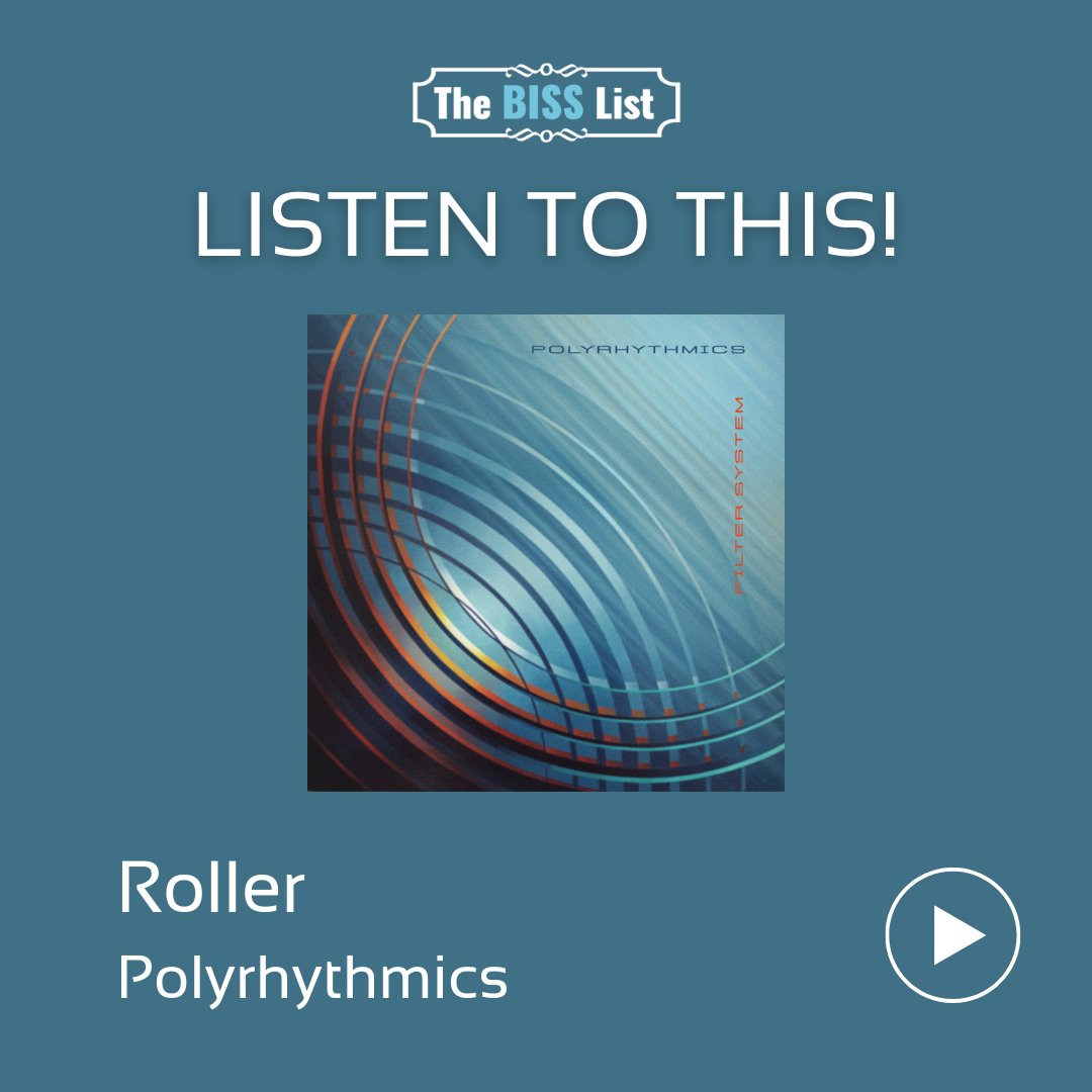 #ListenToThis “Roller” by @Polyrhythmics, from the album Filter System

🔗 Listen now at spoti.fi/3UbLI1B.

#bisslist #listen #polyrhythmics #newmusic #discovernewmusic