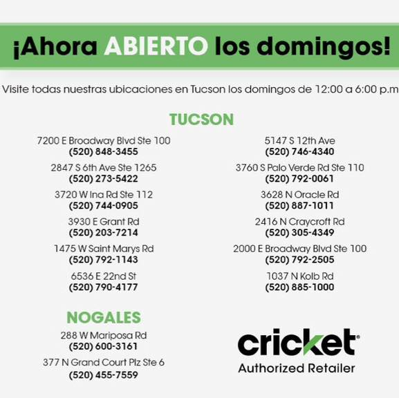 Las ventas en época de impuestos están aquí📷
¡Visita cualquiera de las 12 ubicaciones en Tucson!