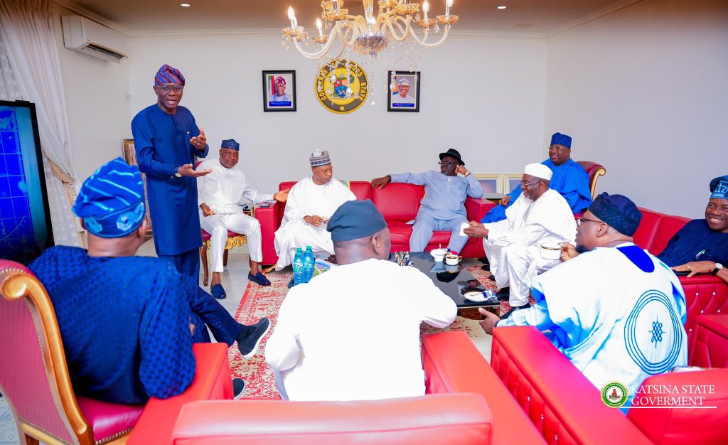 Nigeria Governors Forum paid a Sallah visit to President Bola Ahmed Tinubu.