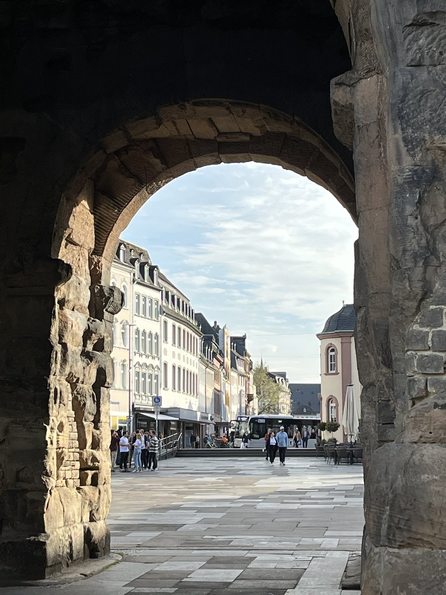 Porta Nigra - built in the 2nd century, still standing because it was converted int a church and restored thanks to Napolean’s secularisation. An impressive UNESCO World heritage site