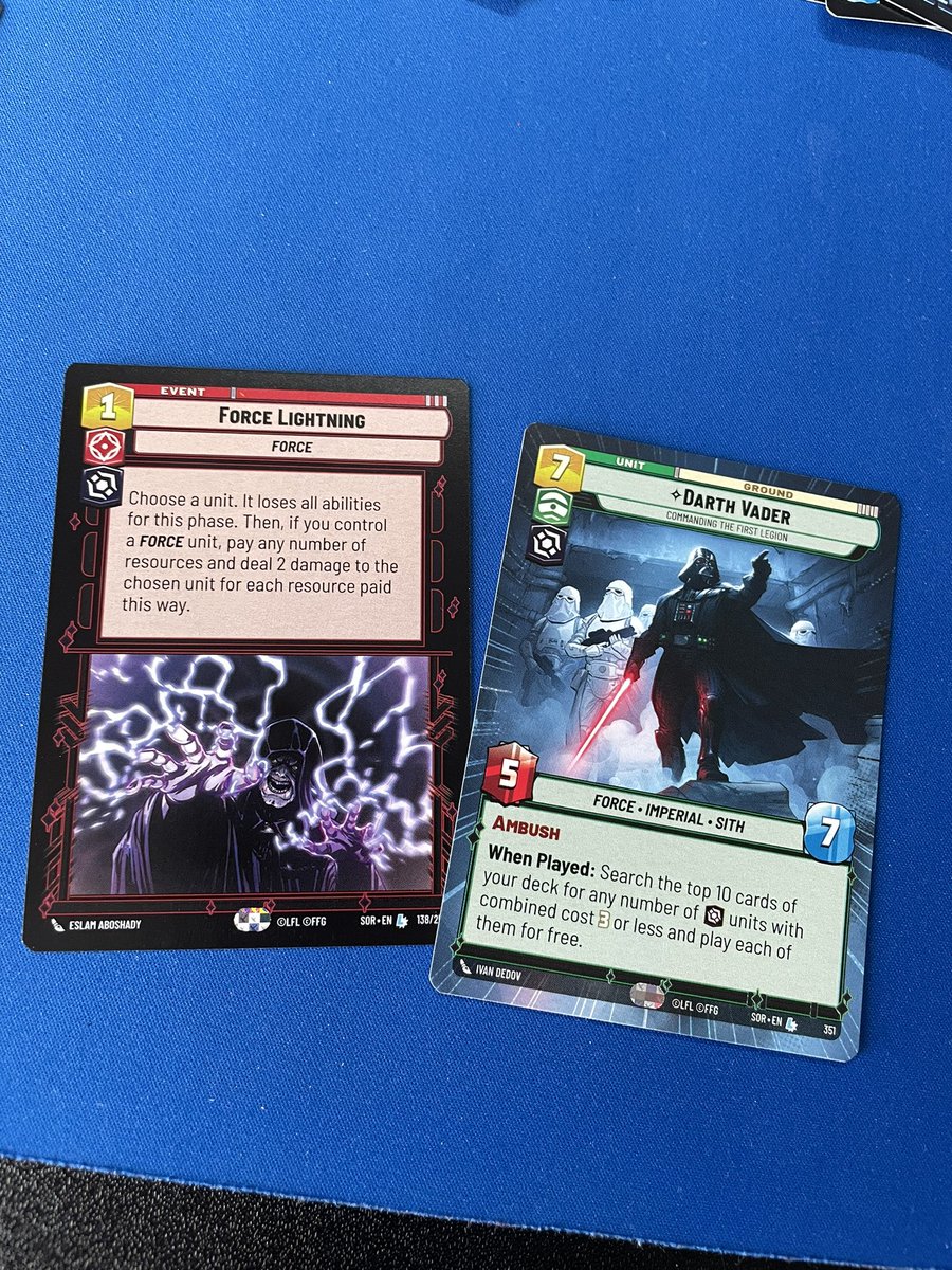 LaundroMATT__'s tweet image. Now that’s a good pack of #StarWarsUnlimited