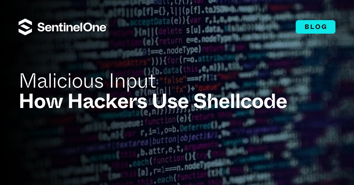 🔢 Can you explain the malicious use of shell code? In this blog post, learn what shellcode really is—and why it’s such a great tool for attackers. Read more: sentinelone.com/blog/malicious…