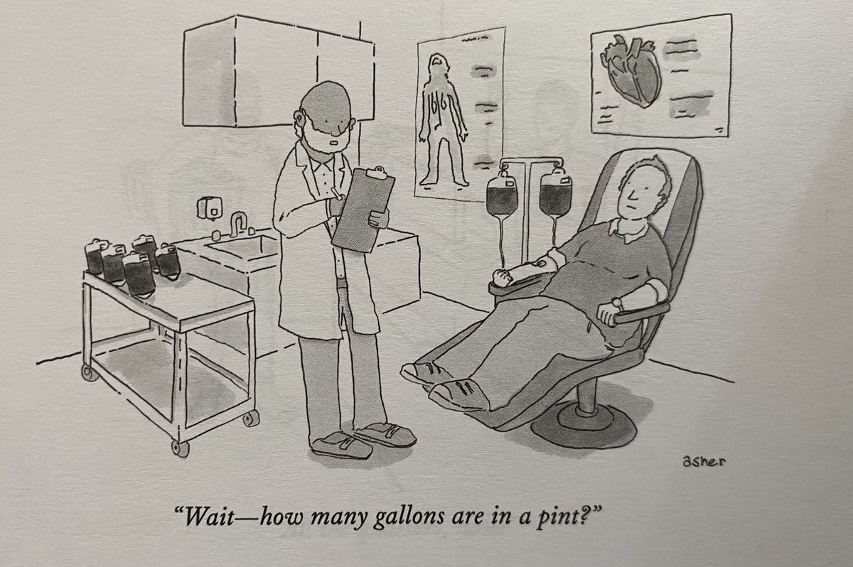 “Wait-how many gallons are in a pint?” - The New Yorker