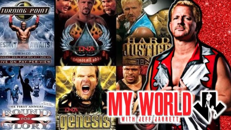 #MyWorld YouTube Video of the Day! @RealJeffJarrett on naming TNA PPVs! ➡️ youtu.be/0vATypecE00 Subscribe on YouTube for more clips and full episodes!