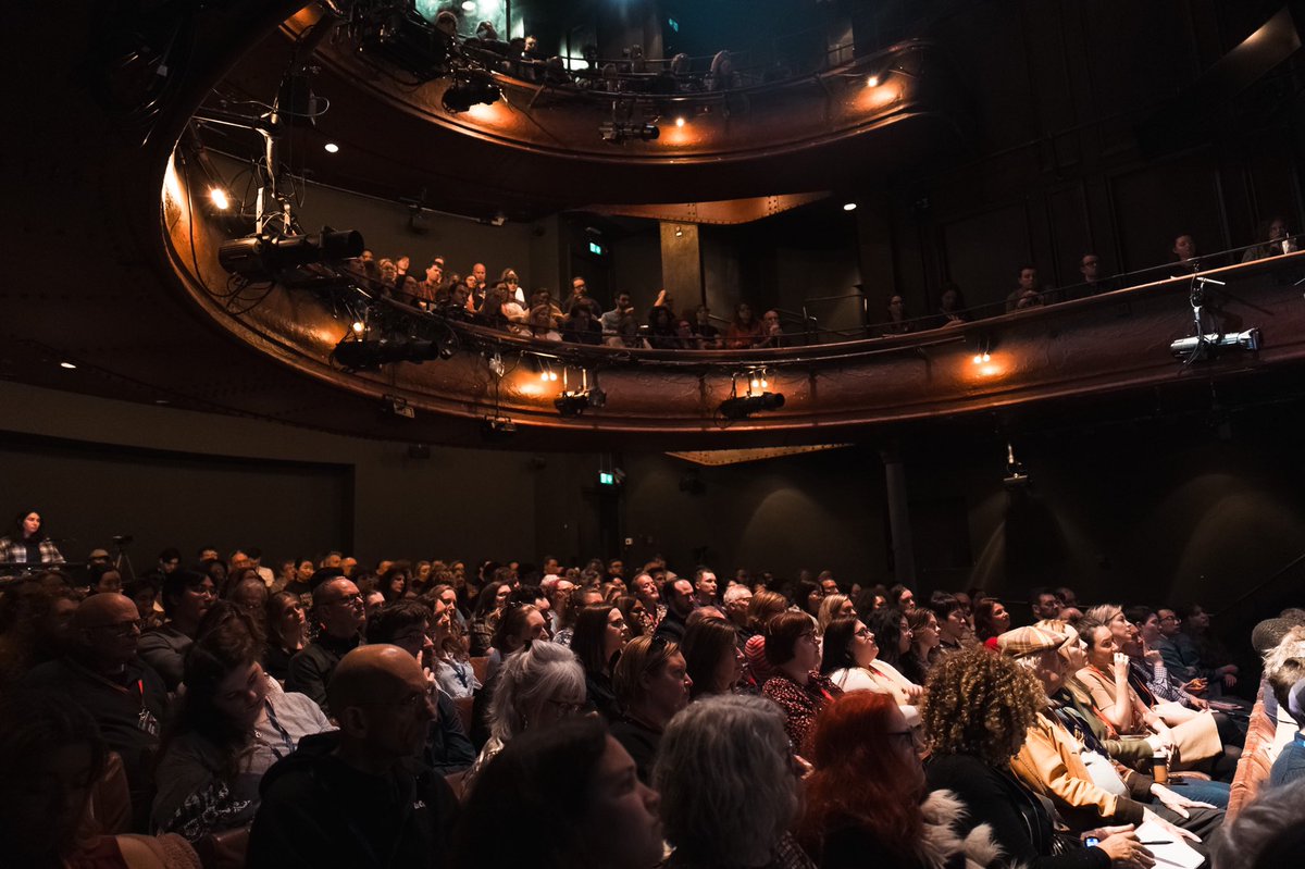 Had the most incredible day at @MTheatreNetwork #UKMTConference at the @royalcourt. Great to meet so many fellow creatives and a real privilege to speak on the panel alongside @_CarlMiller @Shaye @AndrewExeter and @PellEnsemble #DigitalTheatre