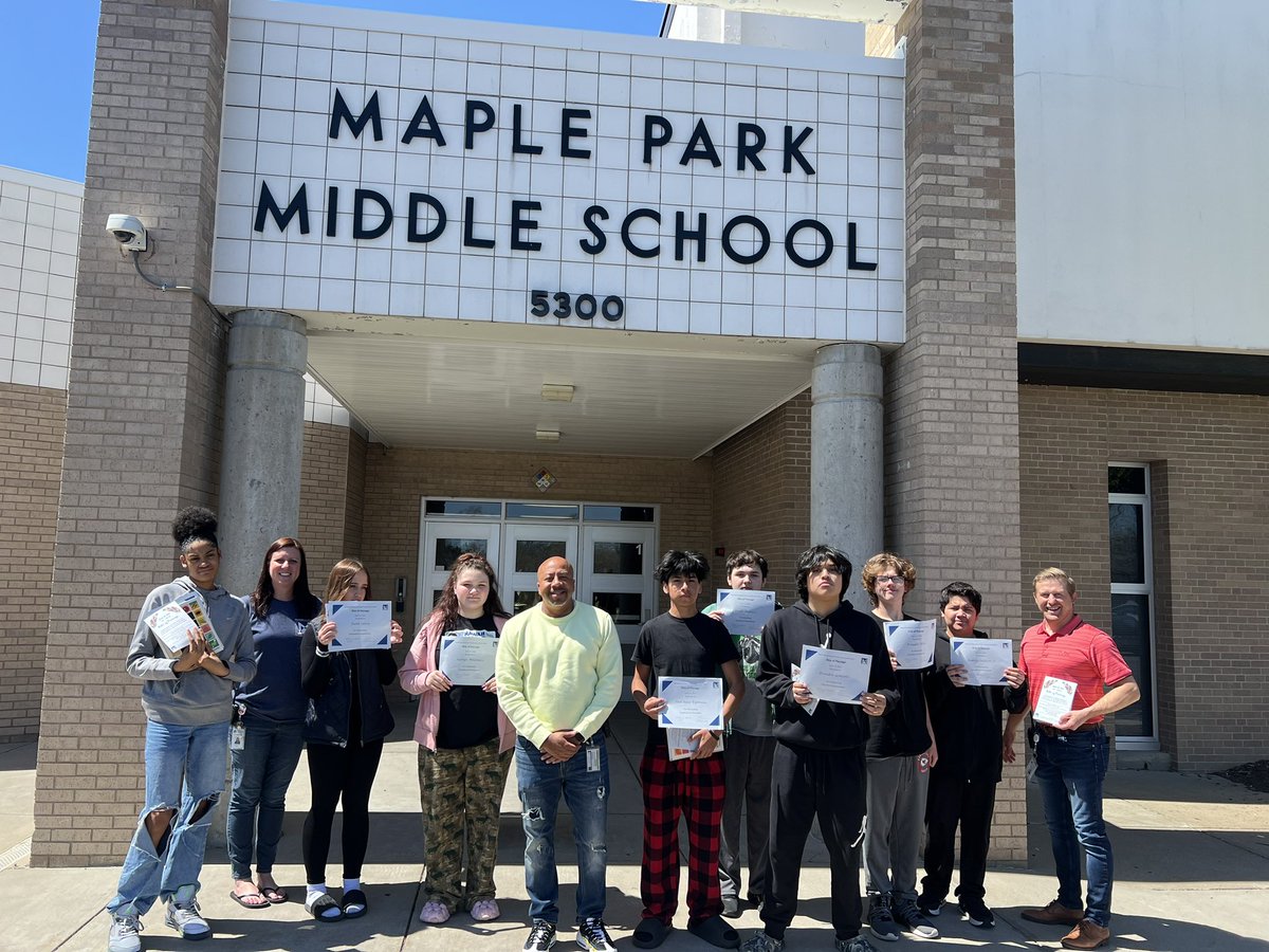 Today the district honored our Indigenous students. A Rite of Passage Ceremony was held celebrating the commencements of 5th, 8th, and 12th grade Native American students. These 8th graders all received recognition and a certificate of honor. #nkcschools