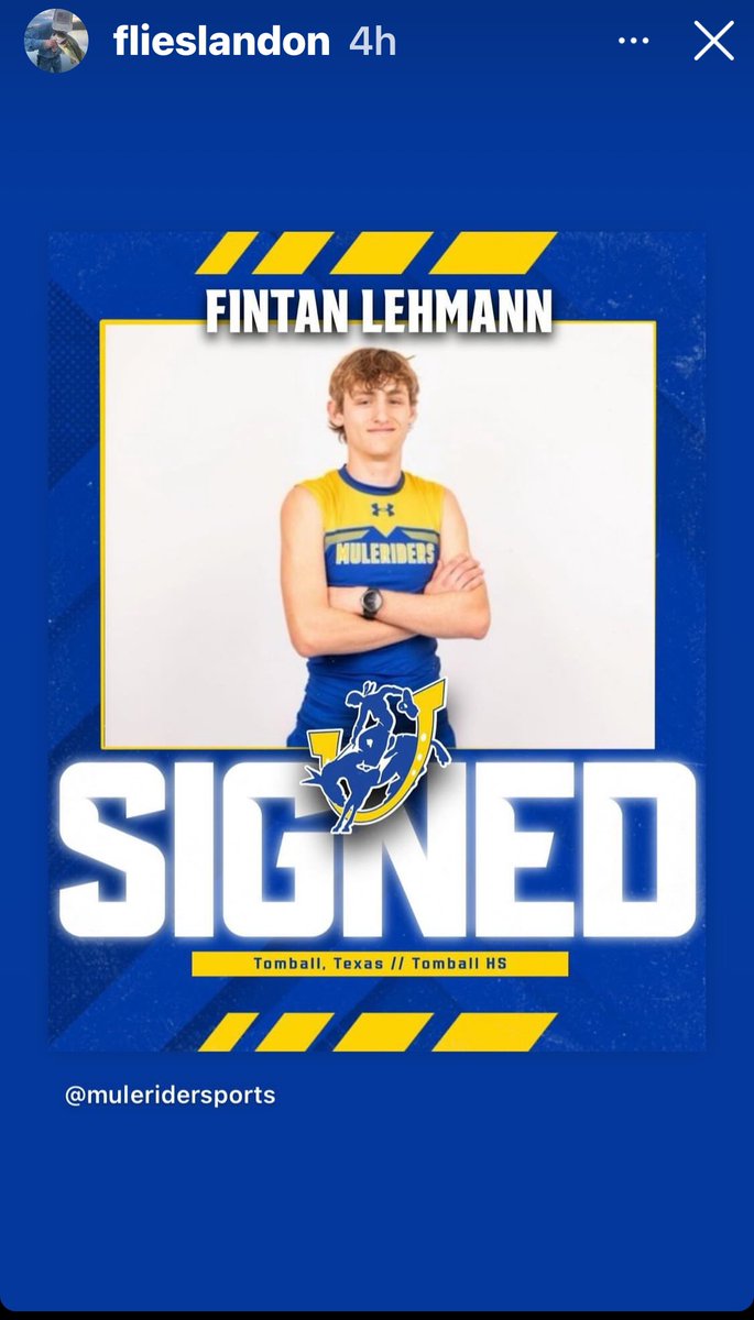 Tomball XC (@tomball_xc) on Twitter photo Congratulations to <a href="/fintan_lehmann/">Fintan Lehmann</a> signing with SAU <a href="/MuleriderTFXC/">Southern Arkansas University TFXC</a> . Moving on to the next level. What a great accomplishment. <a href="/THS__athletics/">Tomball High School Athletics</a> <a href="/TISDTHS/">Tomball High School</a> <a href="/TISD_athletics/">TISD Athletics</a> Congratulations to <a href="/fintan_lehmann/">Fintan Lehmann</a> signing with SAU <a href="/MuleriderTFXC/">Southern Arkansas University TFXC</a> . Moving on to the next level. What a great accomplishment. <a href="/THS__athletics/">Tomball High School Athletics</a> <a href="/TISDTHS/">Tomball High School</a> <a href="/TISD_athletics/">TISD Athletics</a>