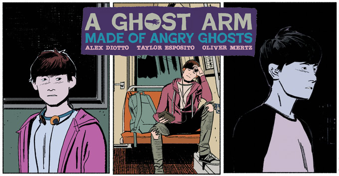 A GHOST ARM MADE OF ANGRY GHOSTS is live on Kickstarter! Help us reach our goal by spreading the word and RT pls. We need to make this book happen! kickstarter.com/projects/olive… #comic #comics #comicbook