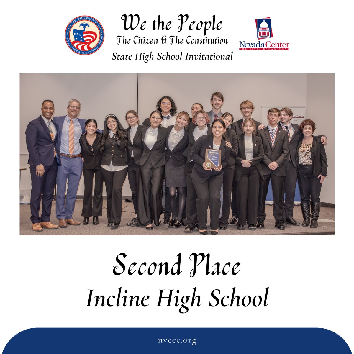 🌟Good luck to the Reno High School and Incline High School 'We the People' teams competing at the national competition in Washington DC this weekend! Let's show them our support as they represent Washoe County School District with pride! 🎉 #WeThePeople #WeAreWCSD #WCSDProud