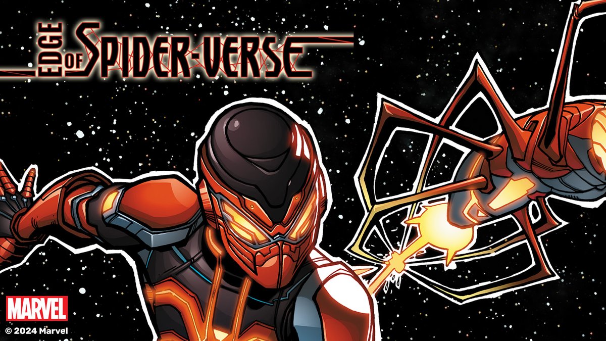 Your neighborhood can be a few blocks long, or it can be the size of an entire space station. STAR-SPIDER slings through the stars in her Silk ship helping those in need, thwipping through alien cityscapes. Don't miss the coolest new Spider-hero to grace the comics page! ⭐ 🕷️