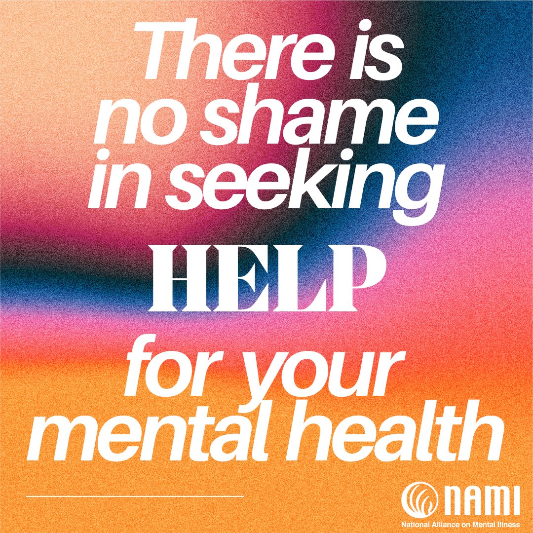It's a sign of strength to reach out for help, and we are here to support you along the way. Find your local NAMI support group today at nami.org/supportgroups.
