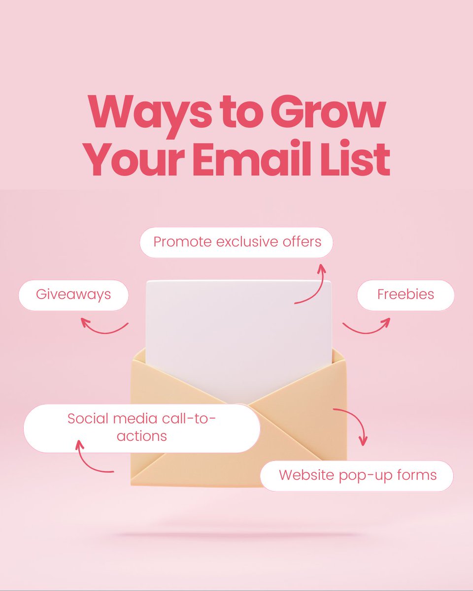 Quarter 2 questions for you:

1. Do you have an email list?

2. How many people do you have on your email list?

3. How many emails do you send out per month? 

l8r.it/VE24 🦄

#emailmarketing #socialmediamanager #contentcreation