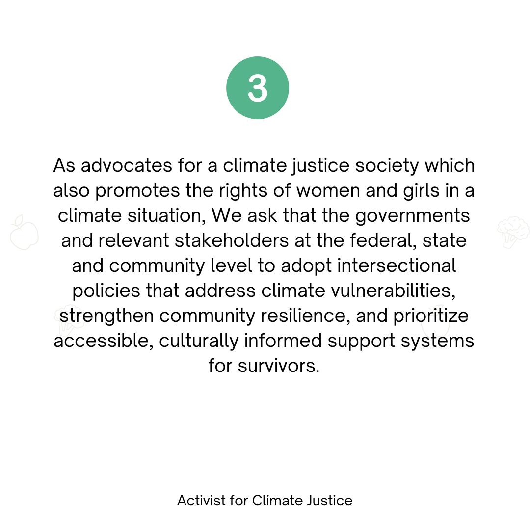 Women experience climate disasters differently. From having to survive little to no access to proper health care, food scarcity, lack of security, sexual assault and exploitation.  #AACJFSMA #ClimateActionNow #Climatejustice