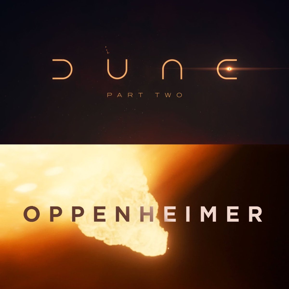 Hearing rumors the IMAX fall season is a little dry that #DunePartTwo and #Oppenheimer might be coming back