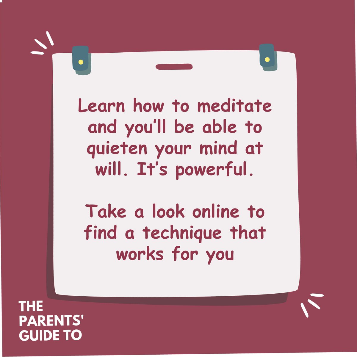 #LittleByLittle

Small actions lead to great results

April is #StressAwarenessMonth.  Find out more about helping your teen cope with stress: buff.ly/4d0eA4v