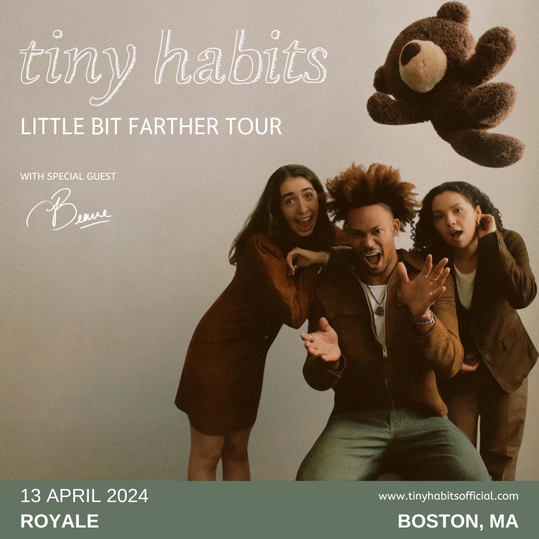 TONIGHT! @tinyhabs w/ @beanemusic Doors @ 6pm Show @ 7pm Limited tickets remaining 🎟️🎟️→ axs.com/events/510842/…