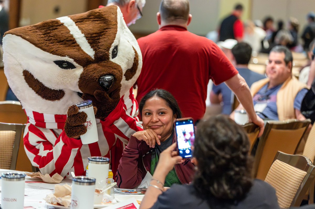 Thank you to all our #UWMadison 2nd- and 3rd-shift employees who ensure campus operations run smoothly! A late-night event at Varsity Hall in Union South Wednesday recognized these employees as part of the yearlong #UW175 celebration. See more photos: go.wisc.edu/175recognition…