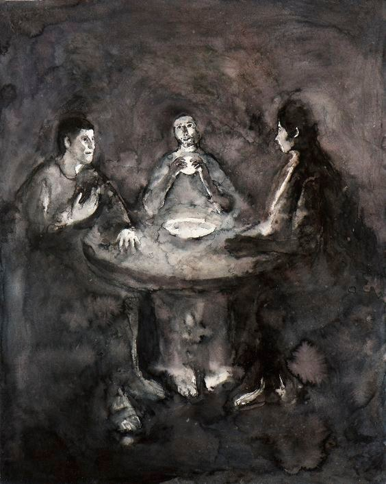 Emmaus by François-Xavier de Boissoudy
#DivinityArrived #soulfulart #artandfaith #apaintingeveryday
#LoveCameDown #betweenstories #KyrieEleison #goodfriday #easter #resurrection #emmaus  More info in comments. 1/3