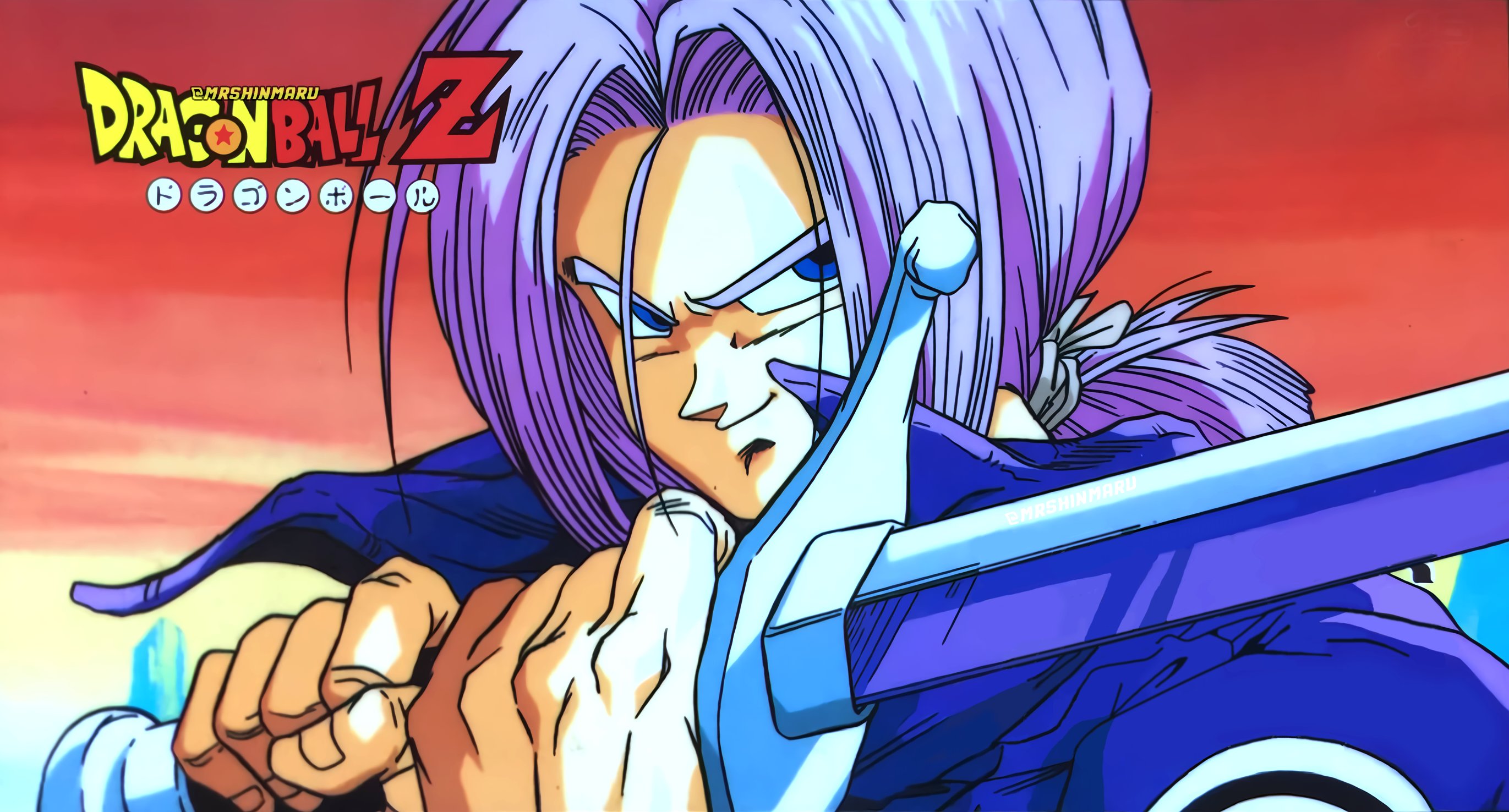 【レア】90s DRAGON BALL Z トランクス アニメT 公式 DRAGONBALLZ ドラゴンボールZ トランクス アニメTシャツ