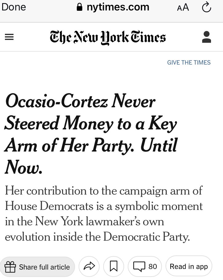 there can be no doubt that aoc is captured.