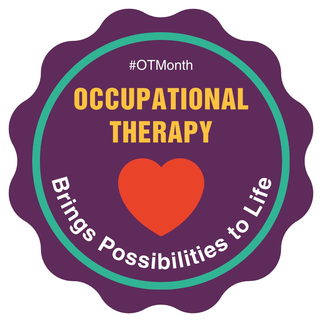 April is National #OccupationalTherapyMonth! #Occupationaltherapists and aides focus on the things you want and need to do in your daily life. Thank you to our #OT team at Mason Health's Rehab Services Department!