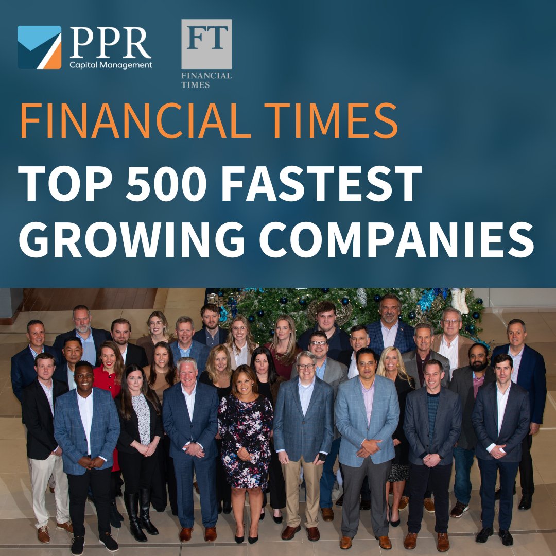 PPR Capital Management (@pprcapitalmgmt) on Twitter photo PPR Capital Management has placed on the America's Fastest Growing Companies list by the <a href="/FinancialTimes/">Financial Times</a>
Our organization has beat out over 30,000 other companies to place in the top 500, making this list now for two consecutive years in a row! PPR Capital Management has placed on the America's Fastest Growing Companies list by the <a href="/FinancialTimes/">Financial Times</a>
Our organization has beat out over 30,000 other companies to place in the top 500, making this list now for two consecutive years in a row!