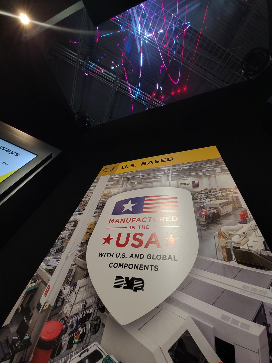 Manufactured in the U.S.A. with U.S. and global components. 🇺🇸 #ISCWest #LookfortheLasers