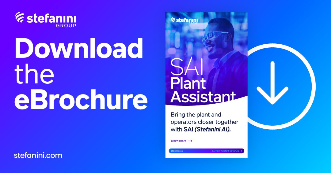 Discover the technology enabling 50% faster decision making via real-time aggregation and interpretation of data from plant systems. Explore SAI Plant Assistant: bit.ly/4ay56f5 #stefanini #smartmanufacturing #digitaltransformation