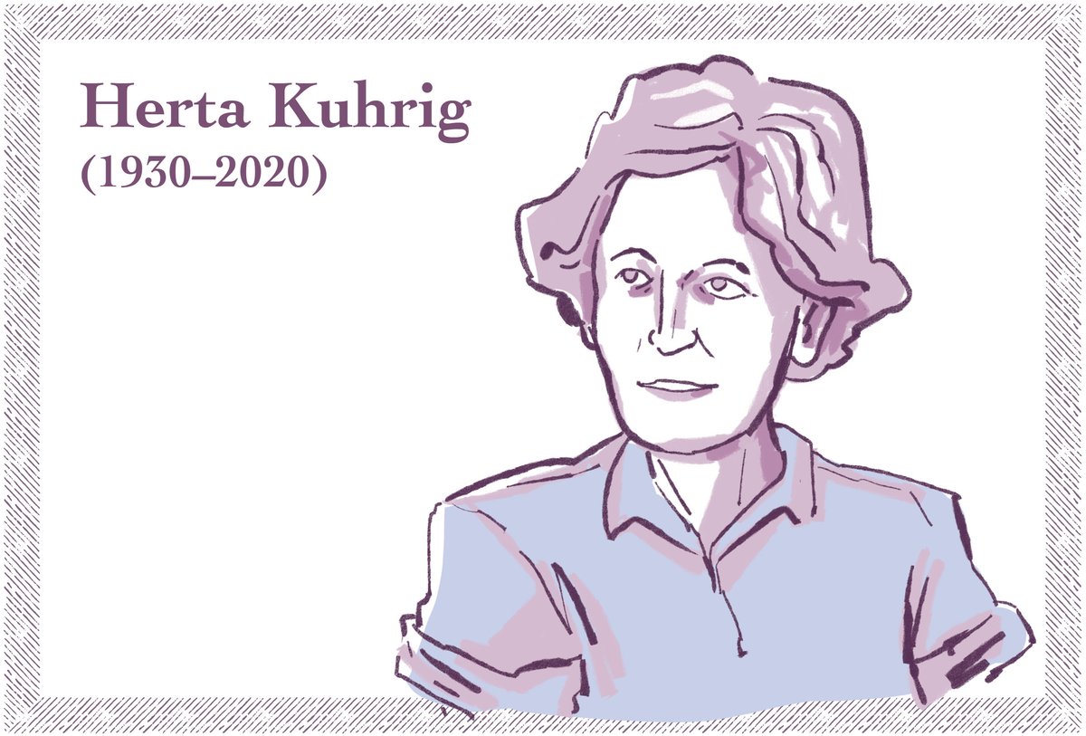 Herta Kuhrig (1930–2020) // Herta was a member of the government advisory body Women in Socialist Society and was the scientific secretary of the Humboldt University Scientific Council for Sociological Research.