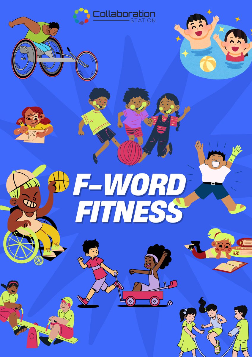 F-word Friday 
#Fitness 
Every child deserves to be in good physical and mental health. Together, let's create a world where they can be!
#familycentredcare
#childhealth