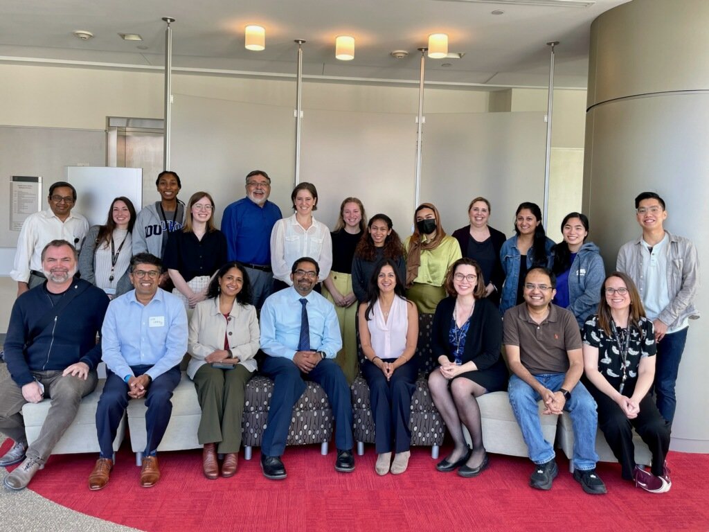 We were treated to yet another fantastic lecture by @paimadhu 'Closing the know-do gap in TB' @Emory_TB_Center Admirable clarity & insights into potential actions to bridge this gap TODAY! Group photo @saritashahATL @neelrgandhi @LisaMarie_Mtb @RengarajanLab Pls tag others!