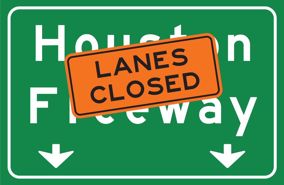 We have some major closures this weekend. #KnowBeforeYouGo and check our updated construction closure list at traffic.houstontranstar.org/construction/. Stay safe!