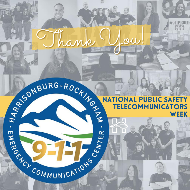 Today kicks off National Public Safety Telecommunicators Week! Thank you public safety telecommunicators for the critical role you provide in emergency service!