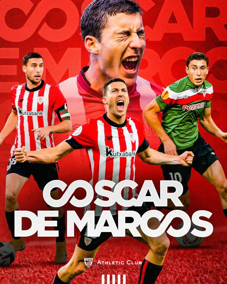 Jugadores que han disputado más finales en competición oficial en TODA la historia del Athletic: 🥇 Piru Gainza: 10 (9 de Copa y 1 Eva Duarte) 🥈 OSCAR DE MARCOS: 9 (4 de Copa, 4 de Supercopa y 1 de Europa League) Historia del #AthleticClub