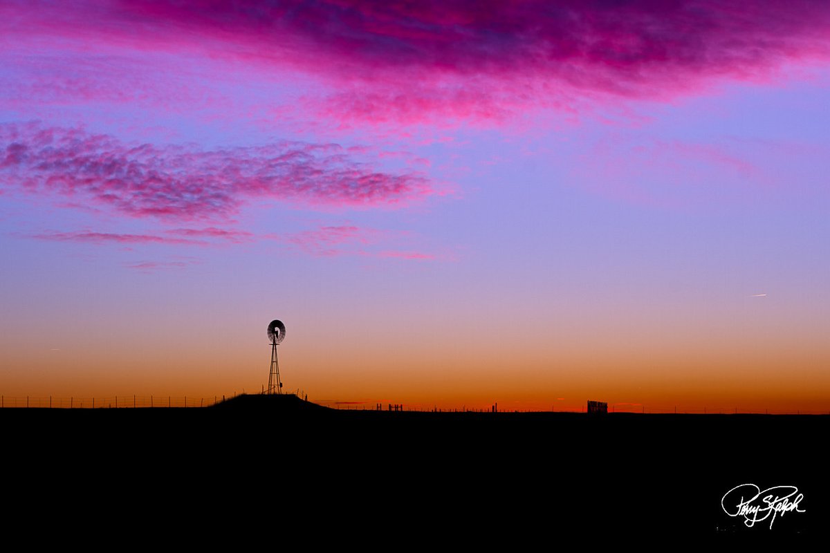 QP pastel shot windmill in northern Colorado #pastel #windmill #colorado