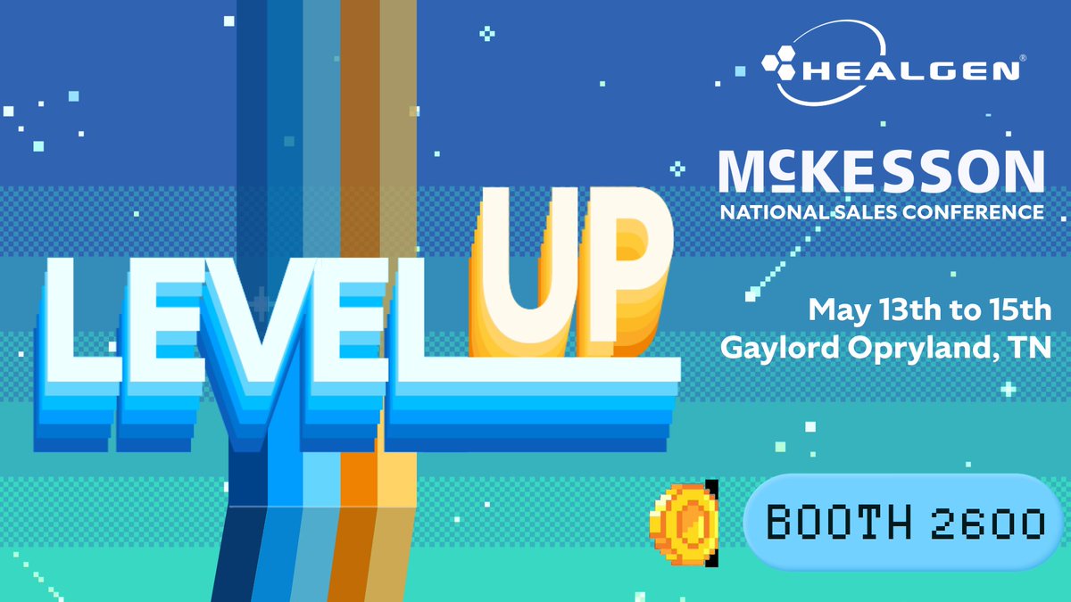 Visit us at McKesson Medical-Surgical National Sales Conference May 13th to 15th! We’ll be at booth #2600 with our latest healthcare solutions and products. Let’s Level Up global healthcare together.
#McKesson #Tennessee #healthtech