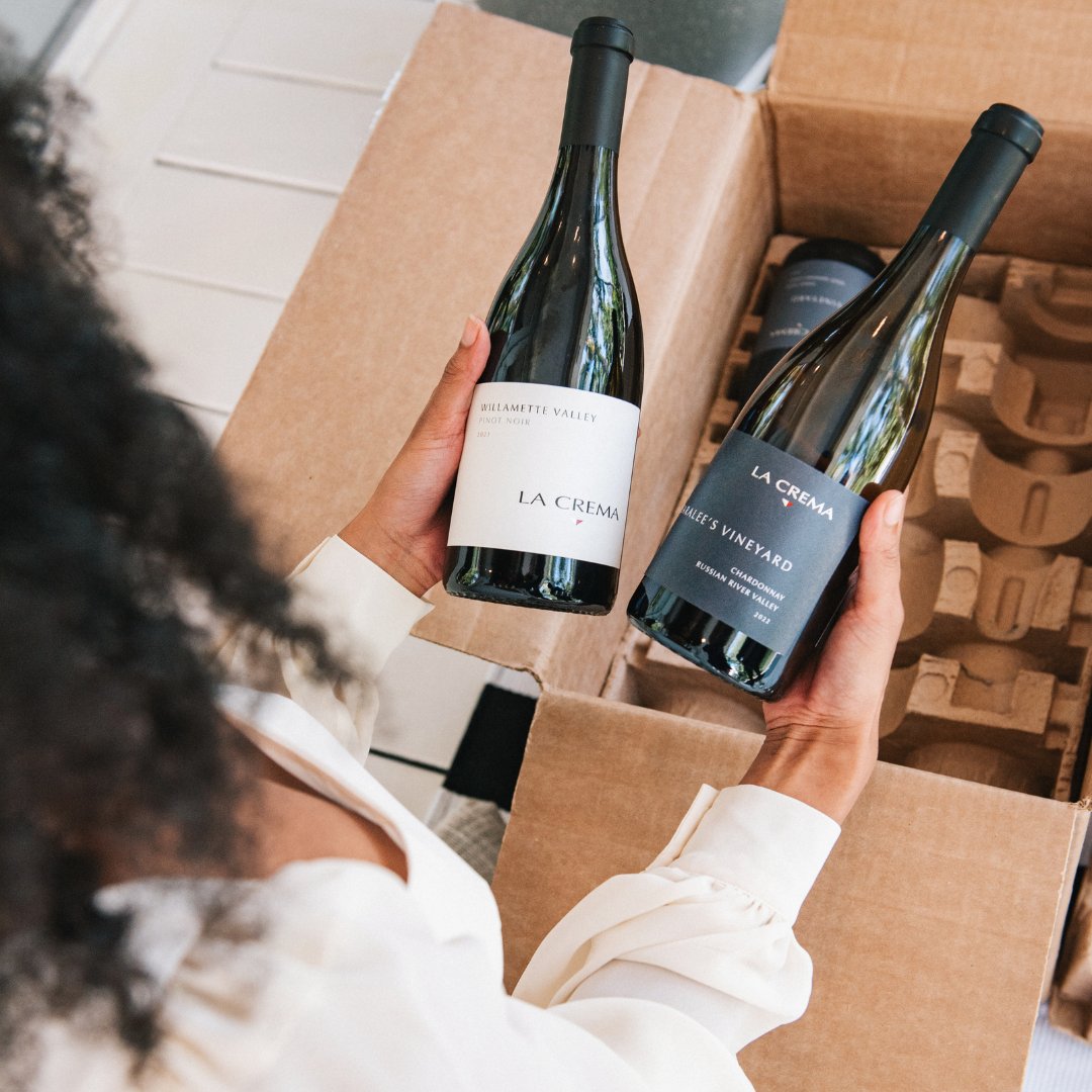Wine lovers, unite! Join our #wineclub for exclusive wines, plus wine country perks 🍷📦 Your next favorite bottle is just a membership away. Join now - lacrema.com/wine-club/