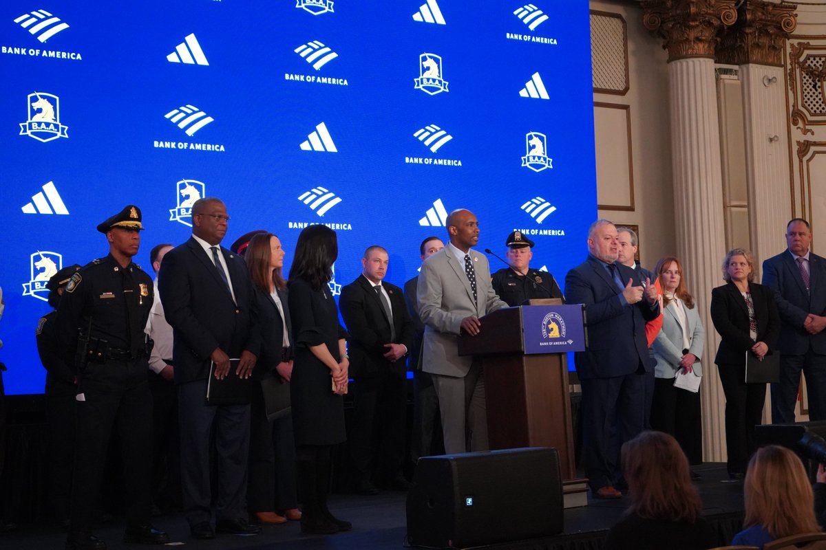Today, the @BAA and public safety partners from local, state and federal agencies held a press conf. in Boston to outline safety/security measures for #MarathonMonday. “We are one team with one mission – a safe and successful race day for everyone,” said MEMA Dir. Brantley.