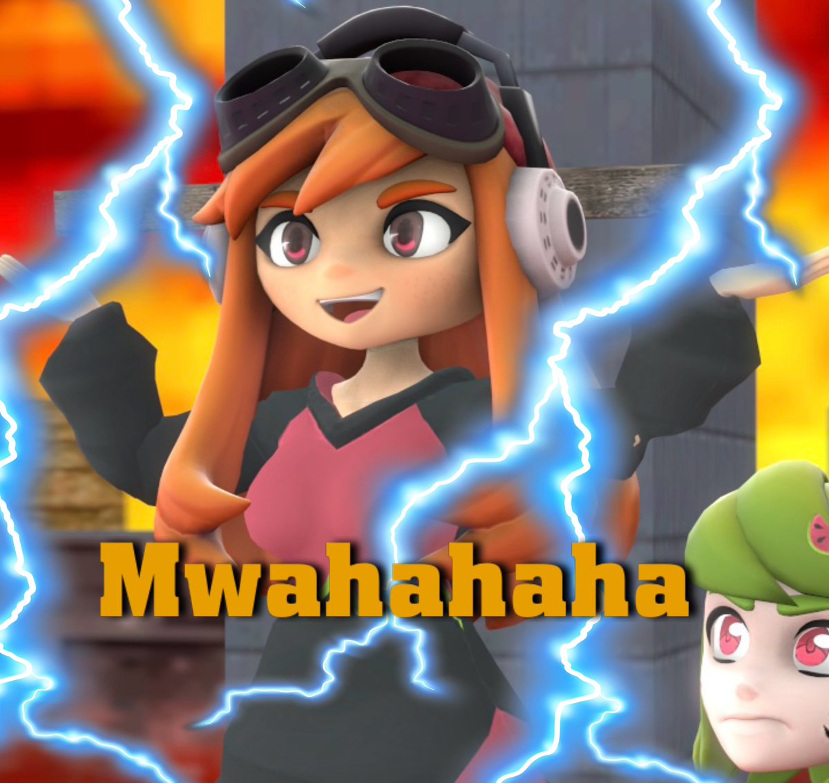 Meggy goes mad with Power