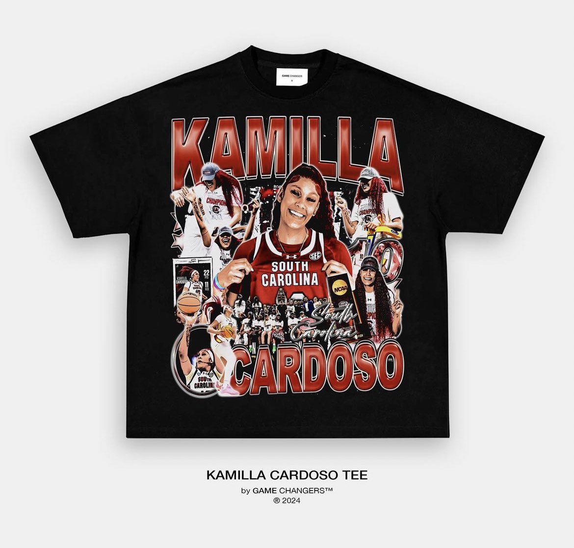Louis Vuitton Dawn, South Carolina Champs, Cardoso tee and so much more in our latest Women’s Basketball pack 🔥➡️ gamechanger.la/collections/ne… #Gamecocks #SouthCarolina