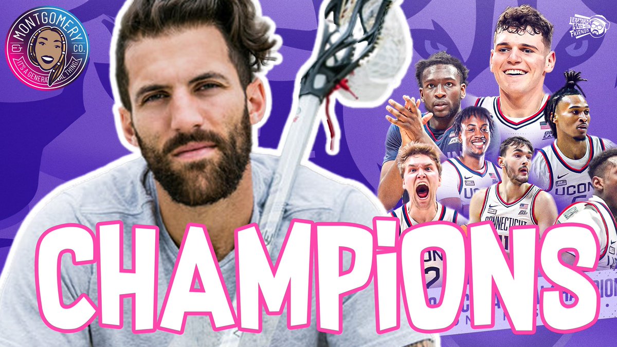 Ep 88: “Champions” is out now! 🟣 Renee talks about the quick turnaround for the college women as the WNBA Draft is April 15th! 🏀 🟣 Co-founder of @PremierLacrosse, @PaulRabil joins the show to discuss his new book “The Way of the Champion” 🥍 📺 youtu.be/F3TxMQRhNnQ?si… 🍏…