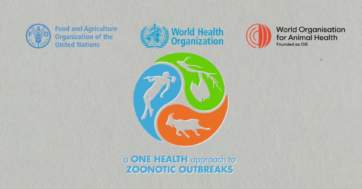 FYI, @WHO has a FREE online course on 'Response Preparedness for Zoonotic Disease Outbreaks Using a One-Health Approach.' In the course, participants will explore concepts of coordinated response to manage zoonotic disease outbreaks. To register, visit: tinyurl.com/yeynyza4