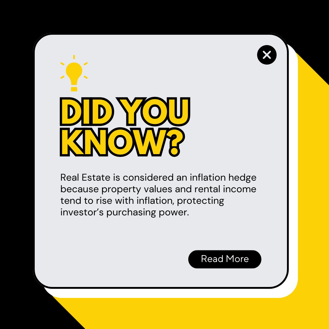 🏡 Investing in real estate isn't just about buying a property; it's about securing your financial future! 💰

Curious to see how real estate can help protect and grow your wealth? Send us a DM! #SmartInvesting #RealEstateWealthBuilders  #RealEstateWealth