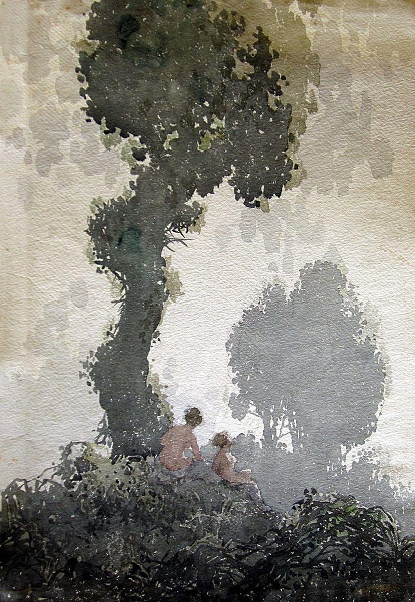 William Heath Robinson.. Nymphs and Trees 1872-1944