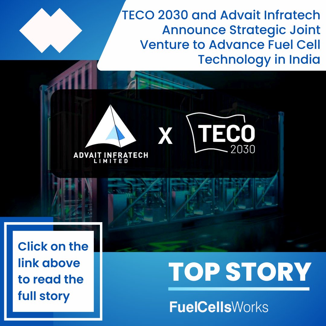 Here is our TOP #FuelCell & #hydrogen Story of the day. Read here-- tinyurl.com/3ta2zaz7 And follow us for more #HydrogenNew