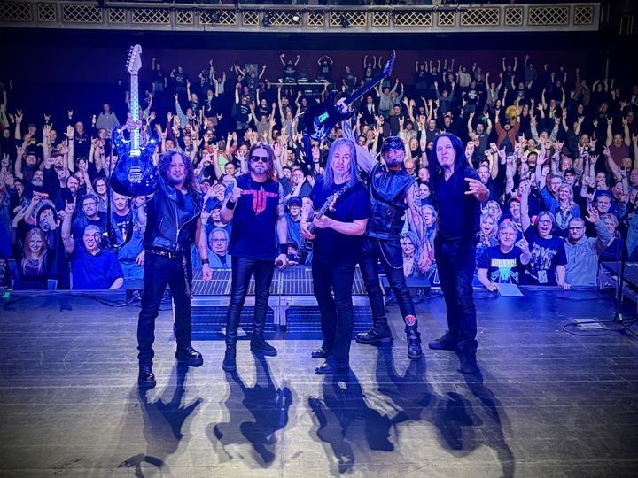 Thanks to Peoria Civic Center in Peoria IL and Rÿcher Nation who showed us such a great time 🤘 (photo: Craig Blackwell) #Queensryche #Illinois