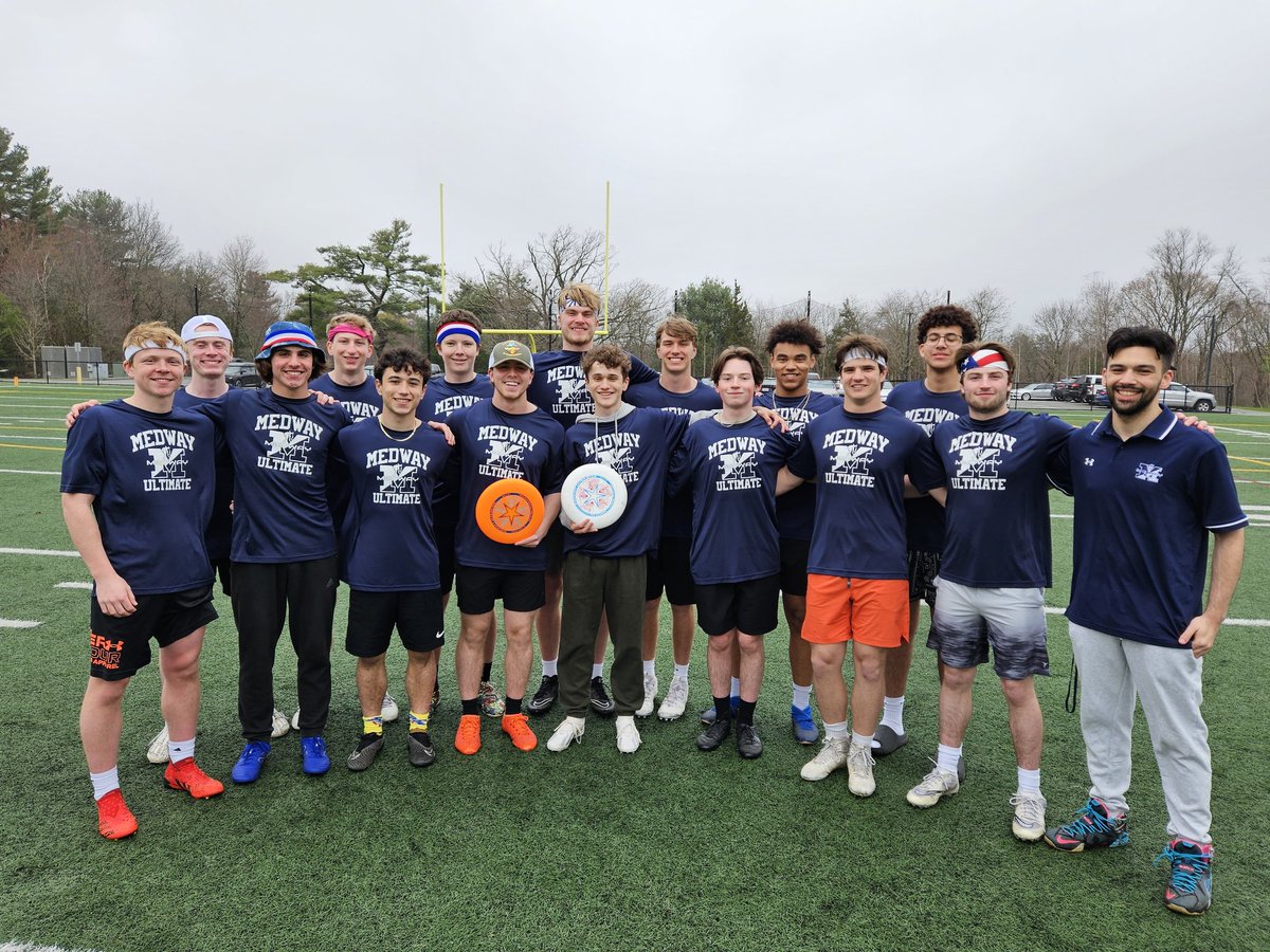 MedwayAthletics's tweet photo. These guys are getting ready for their home opener! They take on Hopkinton at 3:30 on North Field. They are currently 2-0. https://t.co/6mURdp2V9v